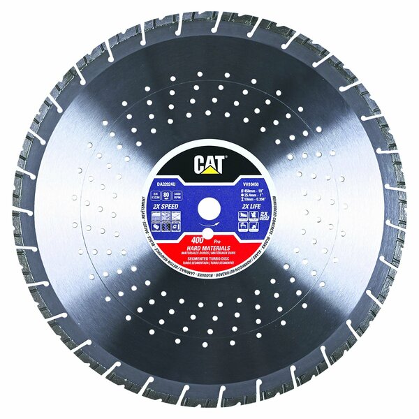 Caterpillar 400 Pro 10mm Laser Welded General Purpose Diamond Blade 18-In - 450mm DA32024U